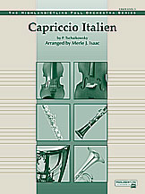 Capriccio Italien-Full Orch Orchestra sheet music cover Thumbnail